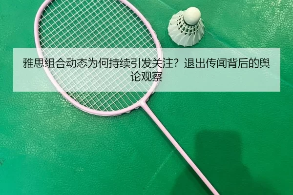雅思组合动态为何持续引发关注？退出传闻背后的舆论观察